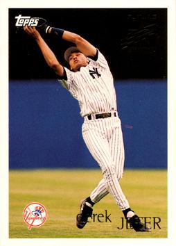 1996 Topps Derek Jeter Baseball Card