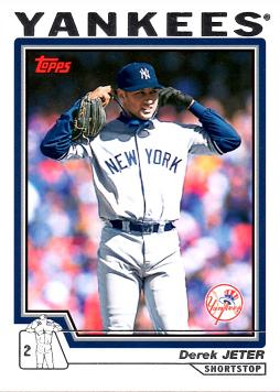 2004 Topps Derek Jeter Baseball Card