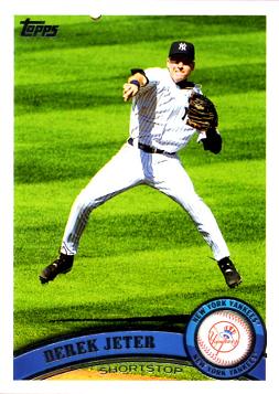 2011 Topps Derek Jeter Baseball Card