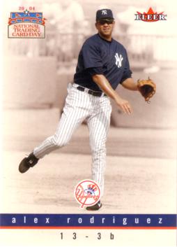Alex Rodriguez Yankees Card