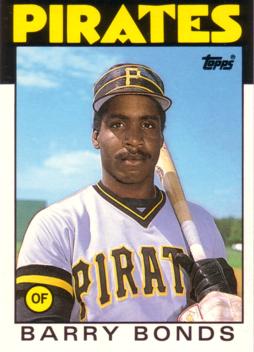 Barry Bonds Rookie Card