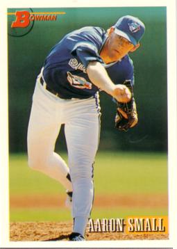 1993 Bowman Aaron Small Rookie Card