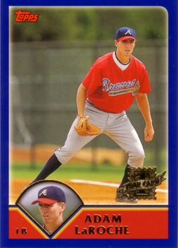 2003 Topps Adam LaRoche Card