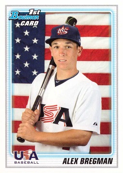 Alex Bregman Pre-Rookie Card