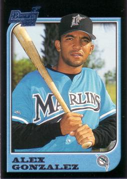 1997 Bowman Alex Gonzalez Rookie Card