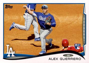 2014 Topps Baseball Alex Guerrero Rookie Card