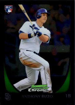 Anthony Rizzo Bowman Chrome Rookie Card
