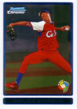 Aroldis Chapman Pre-Rookie Card