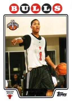 2008 / 09 Topps Derrick Rose Rookie Card