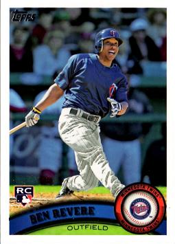 2011 Topps Ben Revere Rookie Card