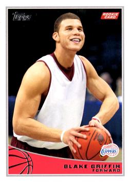 2009-10 Topps Basketball Blake Griffin Rookie Card