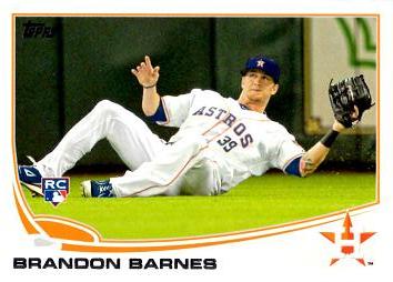 Brandon Barnes Rookie Card