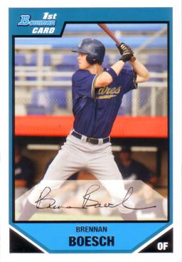 Brennan Boesch 1st Bowman Card