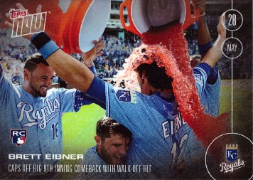 Brett Eibner Rookie Card