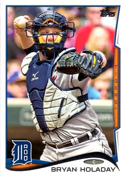 2014 Topps Update Baseball Bryan Holaday Rookie Card