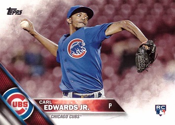 2016 Topps Baseball Carl Edwards Jr. Rookie Card