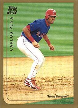 1999 Topps Traded Carlos Pena Rookie Card