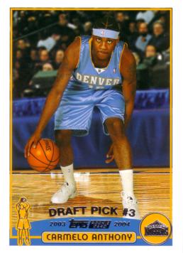Carmelo Anthony Rookie Card