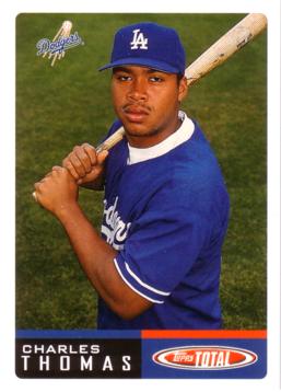 Charles Thomas Baseball Card