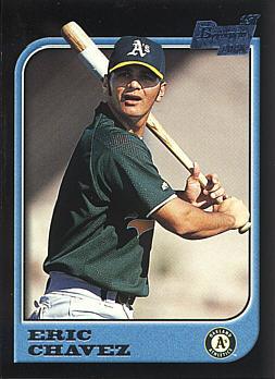 1997 Bowman Eric Chavez Rookie Card