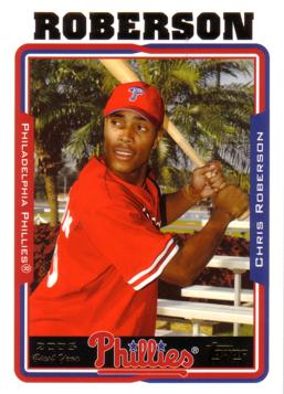 2005 Topps Chris Roberson Rookie Card