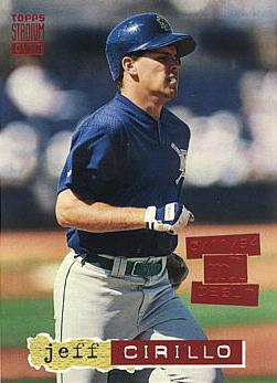1994 Stadium Cllub Jeff Cirillo rookie card