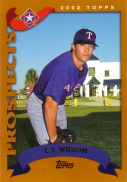 2002 Topps Traded C.J. Wilson Rookie Card