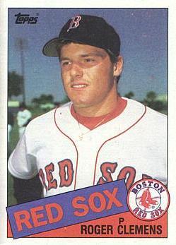 Roger Clemens Rookie Card
