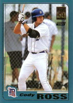 2001 Topps Traded Cody Ross Rookie Card