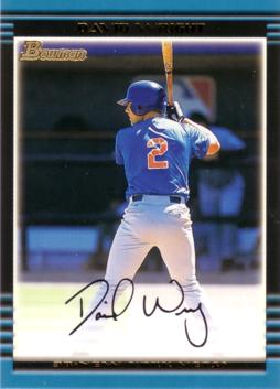 2002 Bowman David Wright Rookie Card