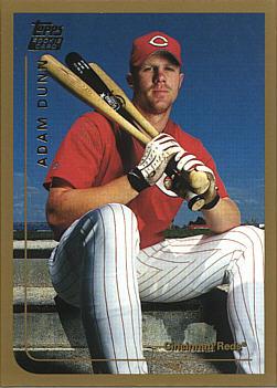 1999 Topps Traded Adam Dunn Rookie Card
