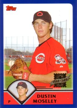 2003 Topps Traded Dustin Moseley Rookie Card