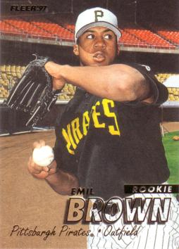 1997 Fleer Emil Brown Rookie Card