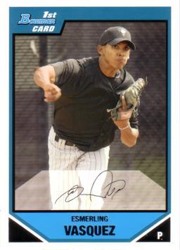 Esmerling Vasquez Pre-Rookie Card