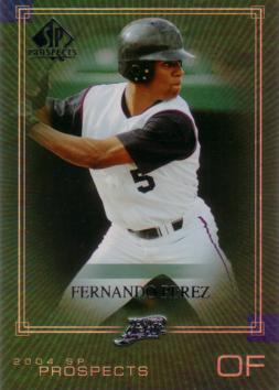 2004 SP Prospects Fernando Perez Rookie Card