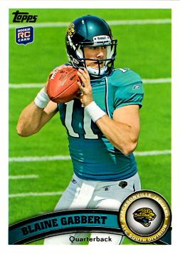 Blaine Gabbert Rookie Card