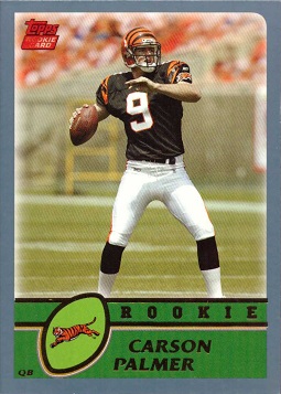 2003 Topps Football Carson Palmer Rookie Card