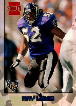 ray lewis jersey card