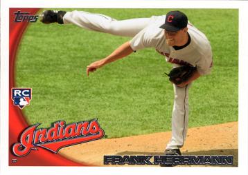 2010 Topps Update Frank Herrmann Rookie Card