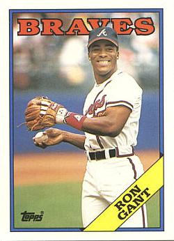 1988 Topps Traded Ron Gant Rookie Card