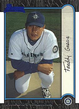 1999 Bowman Freddy Garcia rookie card