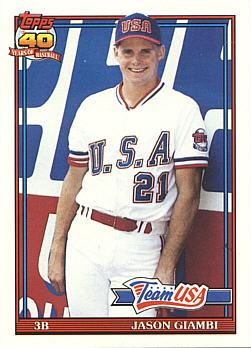 Jason Giambi Rookie Card