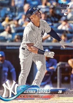 2018 Topps Gleyber Torres Rookie Card