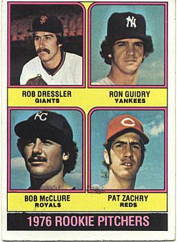 1976 Topps Ron Guidry Rookie Card