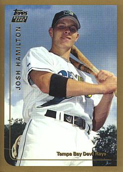 1999 Topps Traded Josh Hamilton rookie card