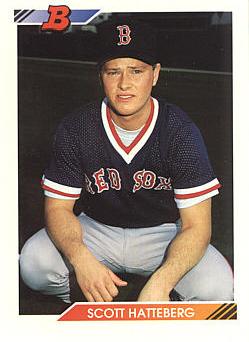 1992 Bowman Scott Hatteberg Rookie Card