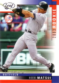 Hideki Matsui Rookie Card