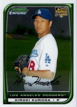 2008 Bowman Chrome Hiroki Kuroda Rookie Card