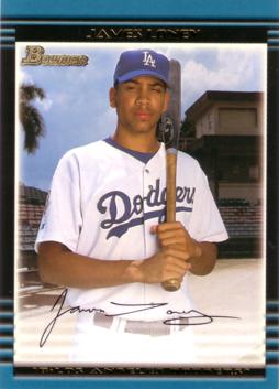 2002 Bowman Draft Picks James Loney Rookie Card