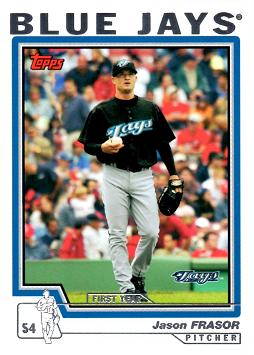 2004 Topps Traded Baseball Jason Frasor Rookie Card